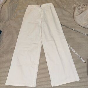 Universal Thread White Wide Sailor Leg Denim 2